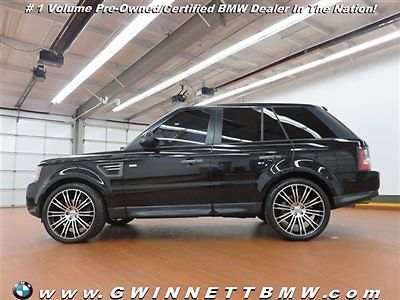 4wd 4dr hse lux low miles suv automatic gasoline 5.0l 8 cyl santorini black meta