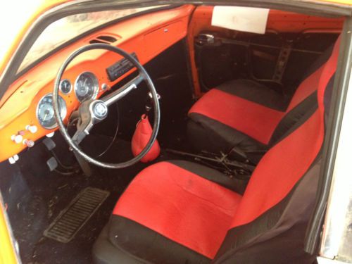 1966 Volkswagen Karmann Ghia 44k Red Coupe posche, image 2