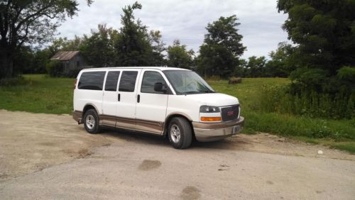 2003 gmc savanna explorer conversion van leather loaded swat repos