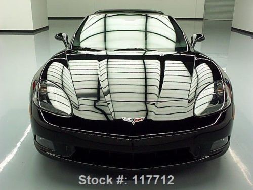 2007 chevy corvette lt 6.0l automatic chrome wheels 13k texas direct auto