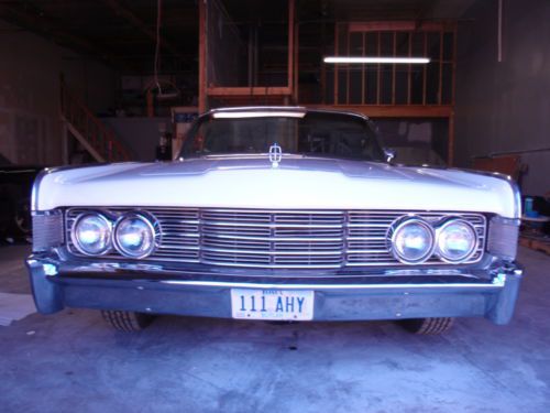 1965 lincoln continental convertible