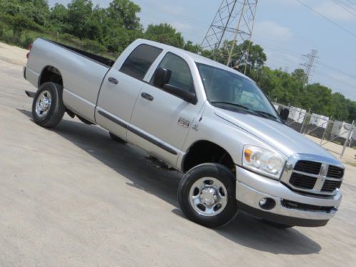 07 ram 3500 slt (1 ton) 6.7l cummins 4x4 6spd-at 1owner jakes b&amp;w carfax lb tx