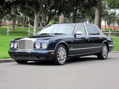 2006 bentley arnage mulliner rl bespoke pebble beach edition long wheelbase rare