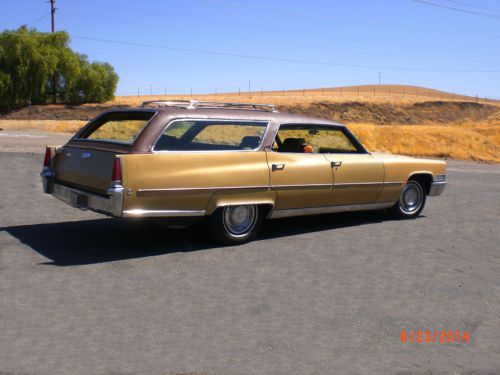 1969 Cadillac Fleetwood Station Wagon  7.7L  472 c.i. THM400   Very Rare Classic, image 5