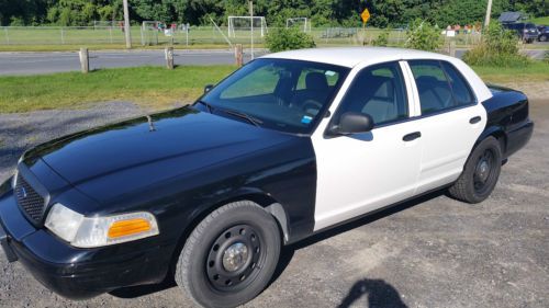 Retired police vehicle