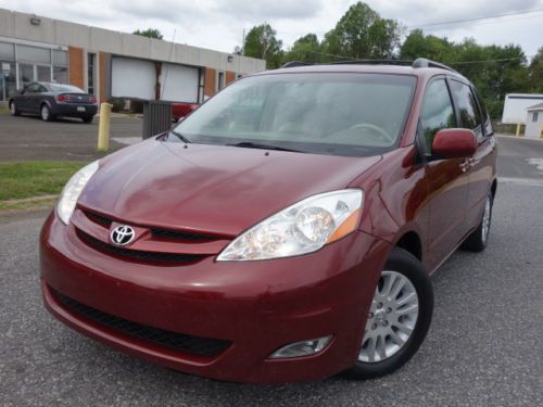 Toyota sienna xle leather seats tv dvd 3rd row power sliding doors no reserve
