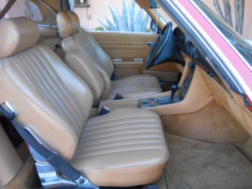 1988 Mercedes 560SL, Signal Red, Palomino, LOW MILES, Hardtop Convertible, image 17