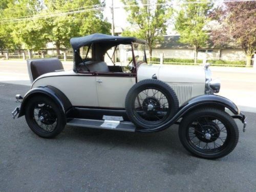 1929 Ford Model A Roadster with Rumble Seat, image 4