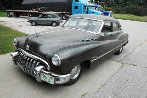 1950 buick roadmaster, low mileage, super condition, stored for 39 years