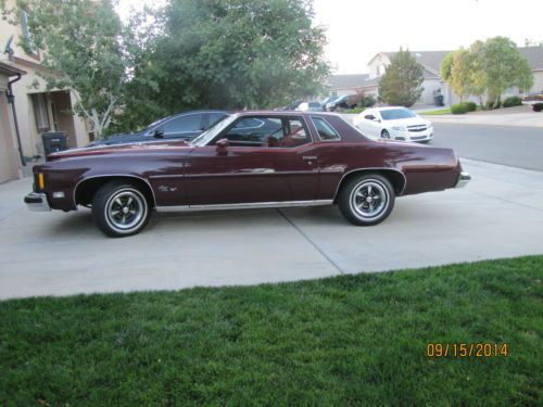 1975 pontiac grand prix lj, 400 v-8, turbo 400 trans