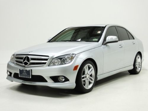 Mercedes:c300 sport 2009 leather sunroof bluetooth usb/ipod we finance