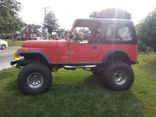 1983 jeep cj7 widetrack with chevy 350