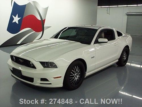 2013 ford mustang gt premium 5.0 automatic leather 20k texas direct auto