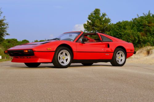 1985 ferrari 308 gts qv low miles low ownership clean carfax &amp; autocheck