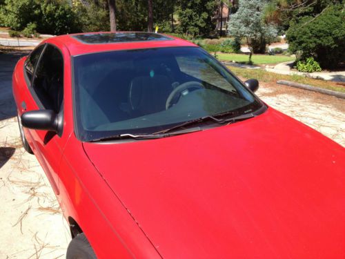 Red 1997 chevy cavalier