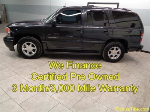 04 yukon denali awd leather tv dvd certified warranty we finance texas