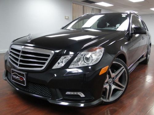 11 mercedes-benz e-class black/black mb-tex, one owner, premium package, gps