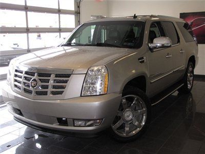 2007 cadillac escalade esv awd  navigation, dvd rear  entertainment