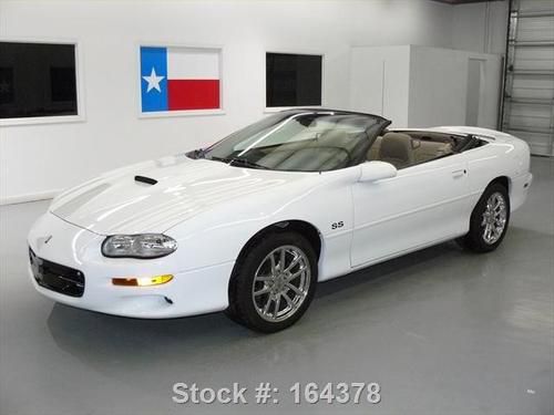 2002 chevy camaro z28 ss 35th anniv convertible 26k mi! texas direct auto