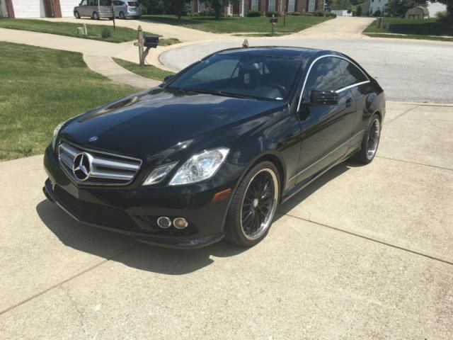 2010 mercedes-benz e-class coupe