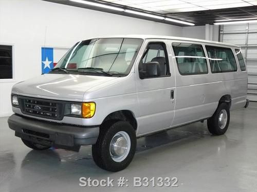 2005 ford e-350 xl ext van 5.4l v8 12 passenger 64k mi texas direct auto