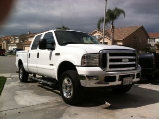 Carfax certified 2006 ford lariat f250 powerstroke turbo diesel, nearly like new