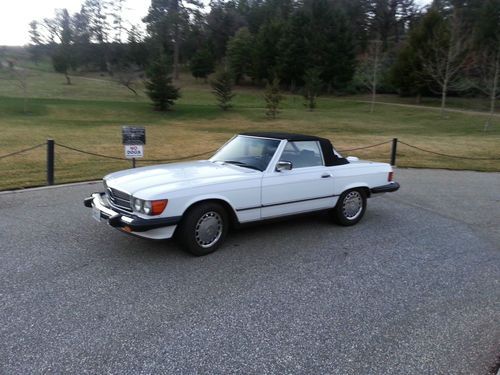 1989 mercedes 560 sl convertible   89 mercedes-benz