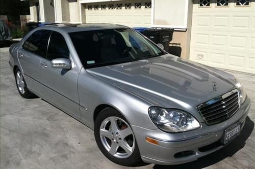 04 luxury sedan s430 v-8 auto 95k miles