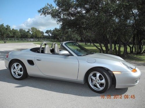 1999 low miles porsche boxster base convertible 2-door 2.5l