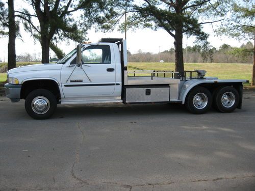 1998 dodge 3500 12 valve cummins 5.9 diesel 5 speed manual tandem axle 10 wheels