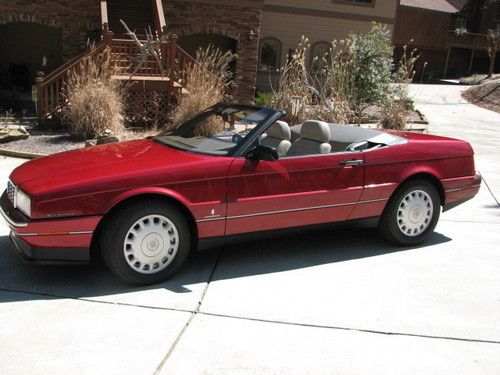 1993 cadillac allante convertible 2-door 4.6l,one owner 51,000 miles