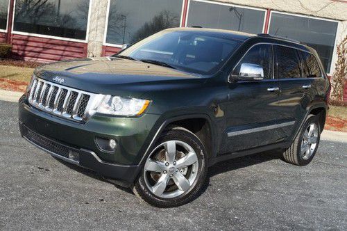 2011 grand cherokee overland 4x4 hemi pano navi