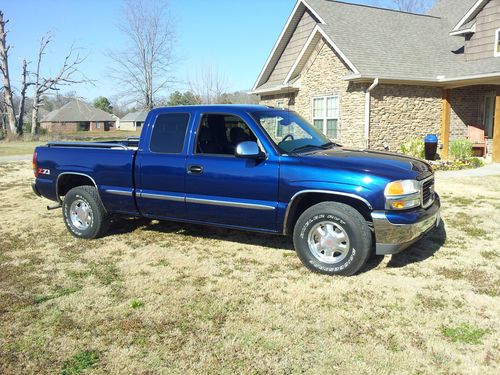 2001 gmc sierra z71 4x4 low miles