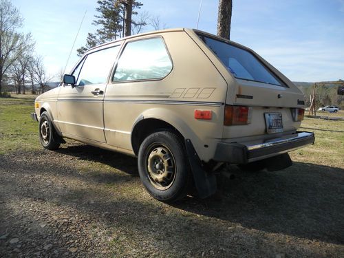 1979 vw rabbit diesel great mpg could make a good wvo car