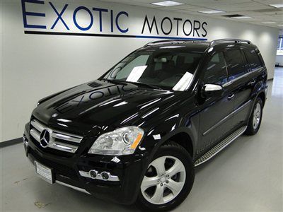 2010 mercedes gl450 4matic! blk/blk! nav rear-cam pdc 3rd-row warranty 1-owner!!