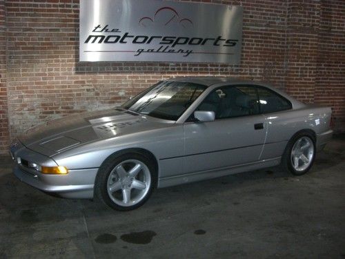 1991 bmw 850i, only 11607 miles, collector quality
