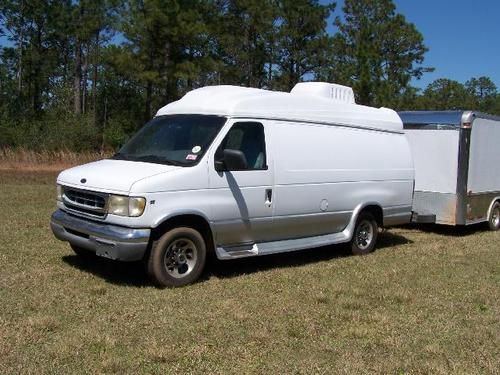 Unique ford 1998 e250 camper, van, rv hauler