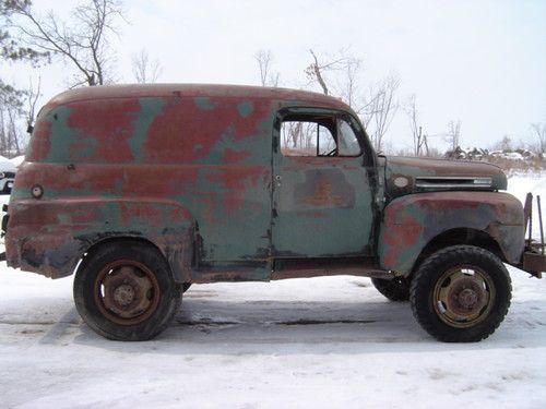 1948 ford panel 4x4  !!