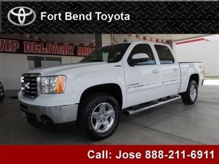 2011 gmc sierra 1500 4wd crew cab 143.5" slt leather bluetooth z71 off-road