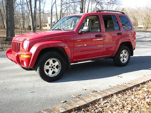 2002 jeep liberty limited 4x4  loaded  mechanics special