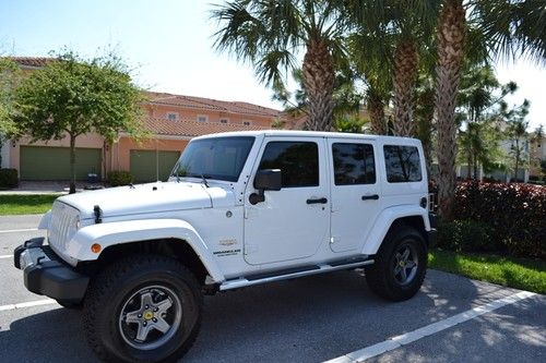 Jeep wrangler unlimited sahara 2013- leather, aev pintlers