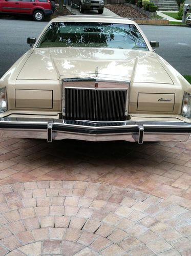 1979 lincoln mark v cartier 30k original miles ,mint,,original tires