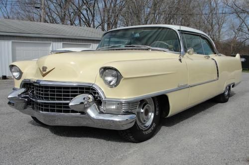 55 cadillac coupe deville 2 door hardtop