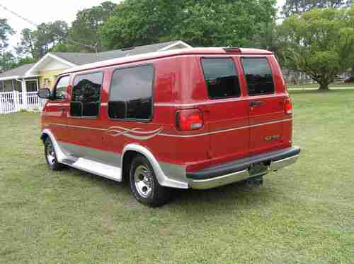 2002 Dodge Ram 1500 Conversion Van - Red, US $5,850.00, image 5