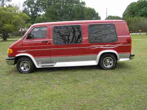 2002 Dodge Ram 1500 Conversion Van - Red, US $5,850.00, image 6