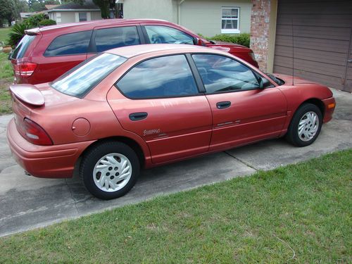 1997 plymouth neon highliner expresso 2.0 dohc 4 cylinder