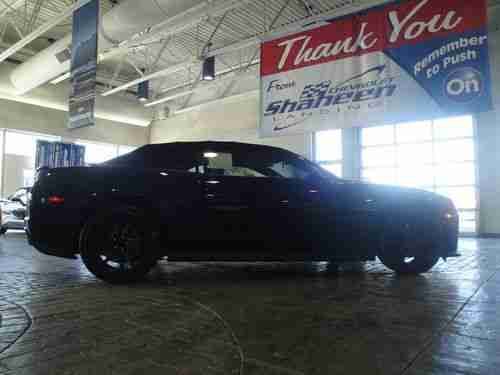 SINISTER TRIPLE BLACK NEW CAMARO CONVERTIBLE ZL1 WITH CARBON FIBER HOOD 6-SPD!, US $61,990.00, image 4