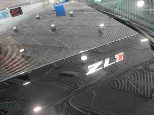 SINISTER TRIPLE BLACK NEW CAMARO CONVERTIBLE ZL1 WITH CARBON FIBER HOOD 6-SPD!, US $61,990.00, image 9