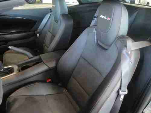 SINISTER TRIPLE BLACK NEW CAMARO CONVERTIBLE ZL1 WITH CARBON FIBER HOOD 6-SPD!, US $61,990.00, image 15