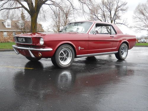 1966 65 mustang pro - touring restored coupe  rack and pinion, air conditioning